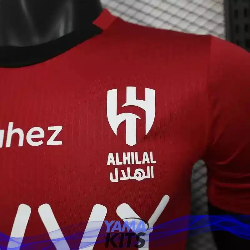 MAILLOT AL-HILAL CONCEPT "Rouge" 2025/2026 Version Player YamaKits Foot