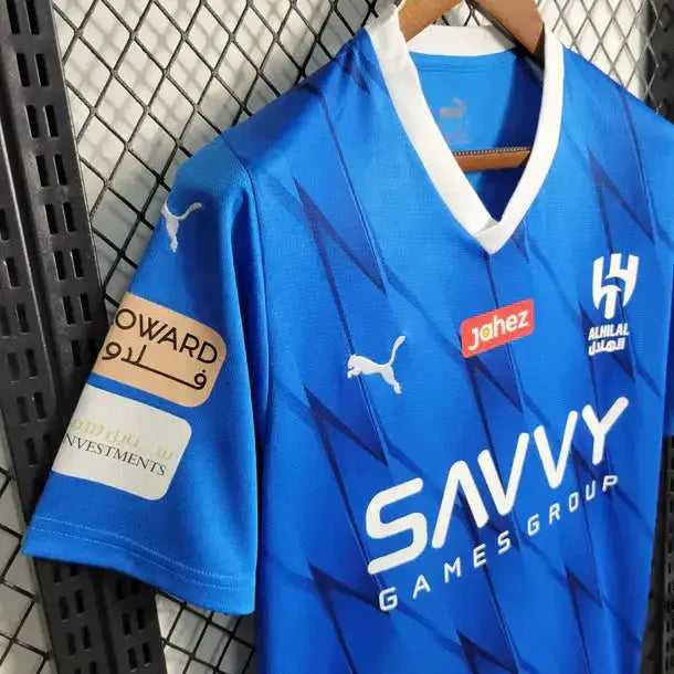 MAILLOT AL HILAL FC DOMICILE "Bleu" 2023/2024 YamaKits Foot