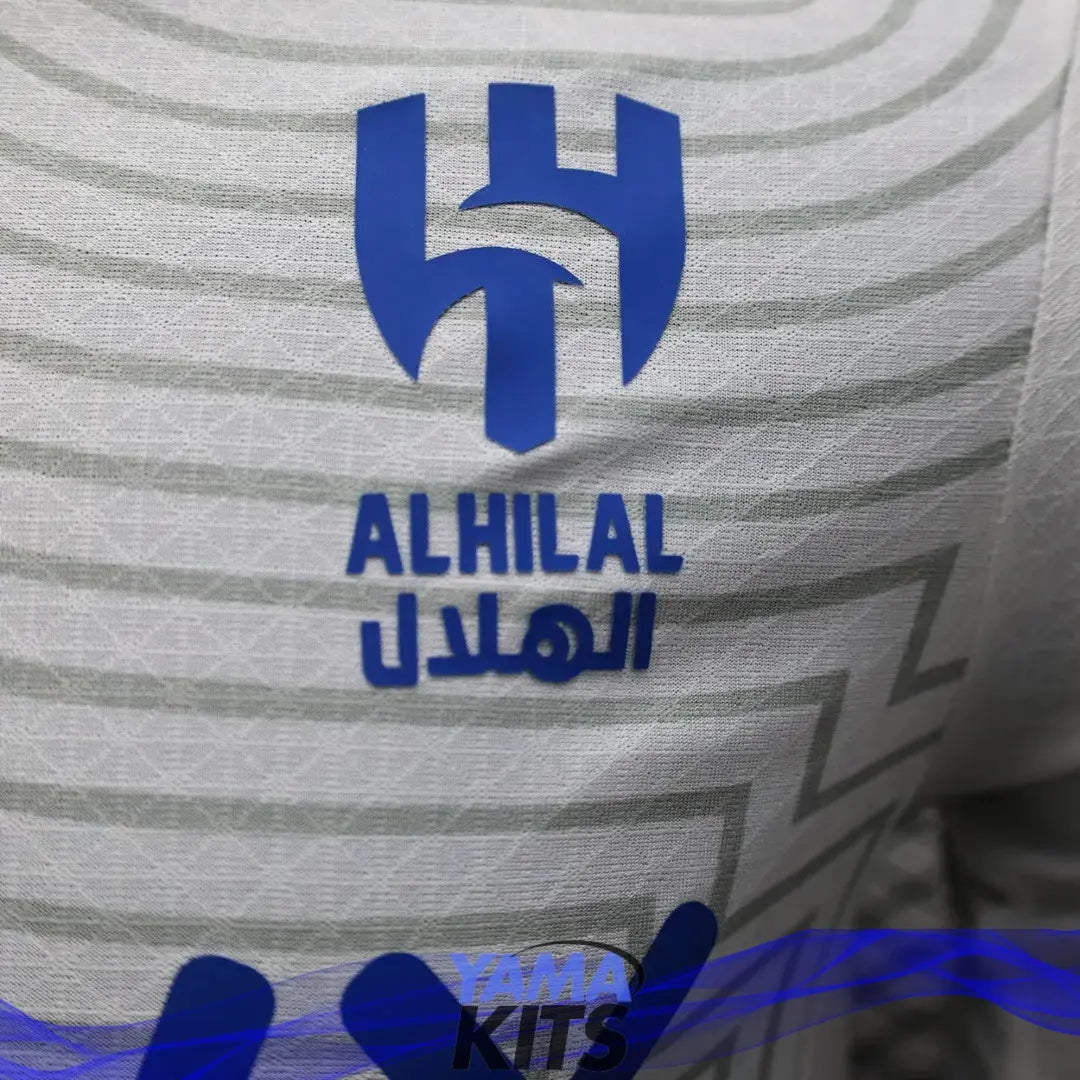 MAILLOT AL HILAL FC EXTERIEUR "Blanc" 2024/2025 YamaKits Foot