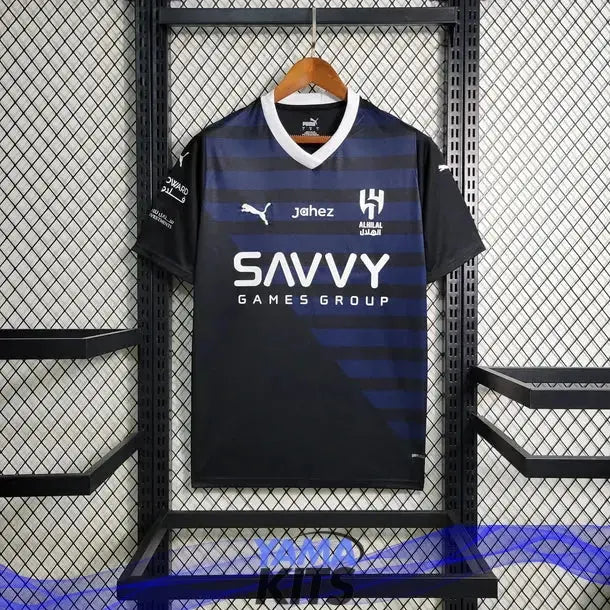 MAILLOT AL HILAL FC EXTERIEUR "Noir" 2023/2024 YamaKits Foot