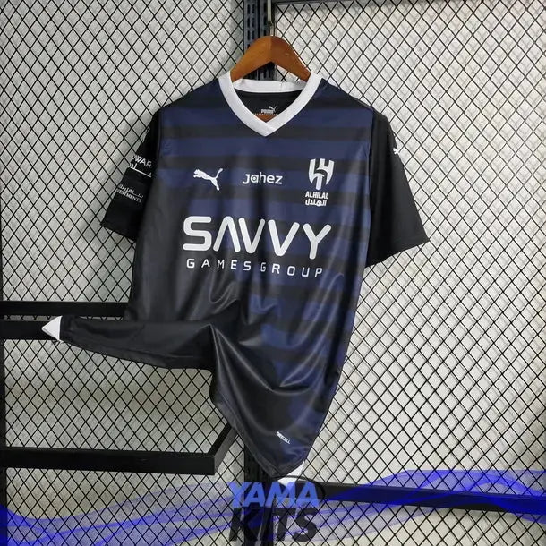 MAILLOT AL HILAL FC EXTERIEUR "Noir" 2023/2024 YamaKits Foot