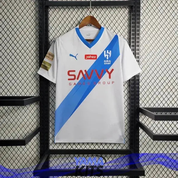 MAILLOT AL HILAL FC THIRD "Blanc,Bleu" 2023/2024 YamaKits Foot