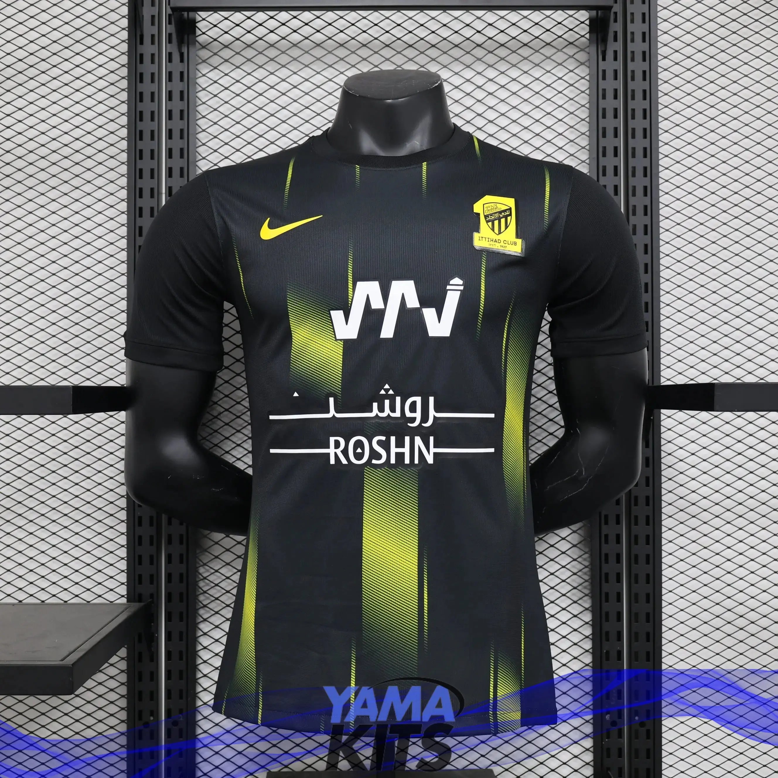 MAILLOT AL ITTIHAD THIRD 2023/2024 Version Player YamaKits Foot