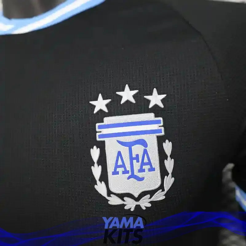 MAILLOT ARGENTINE CONCEPT "Noir" 2025/2026 Version Player YamaKits Foot