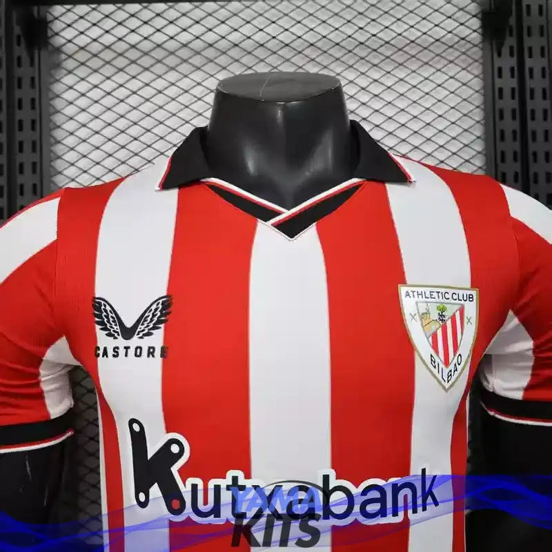 MAILLOT ATHLETIC BILBAO DOMICILE 2025/2026 Version Player YamaKits Foot