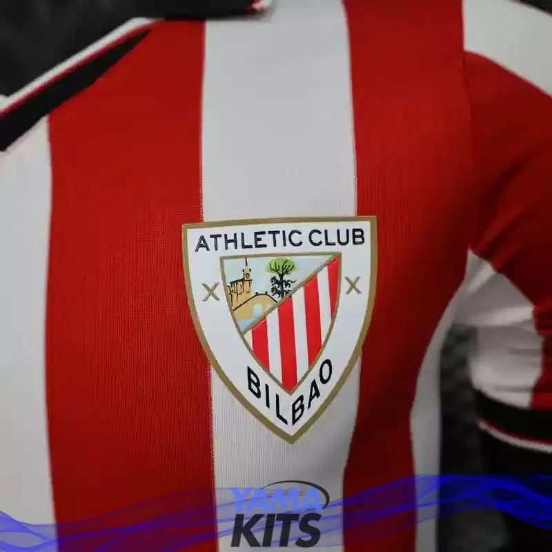 MAILLOT ATHLETIC BILBAO DOMICILE 2025/2026 Version Player YamaKits Foot