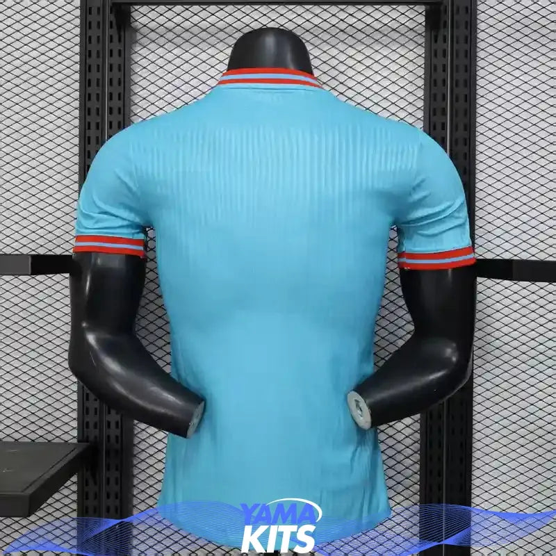 MAILLOT BARCELONE CONCEPT " Bleu, rose" 2025/2026 Version Player YamaKits Foot