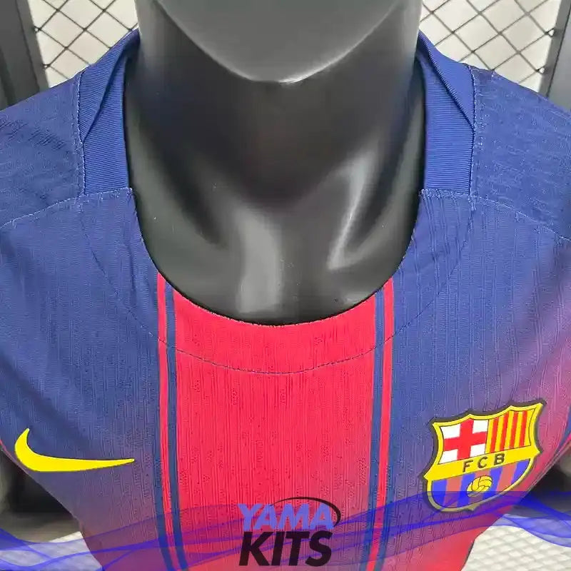 MAILLOT BARCELONE DOMICILE 2025/2026 Version Player YamaKits Foot