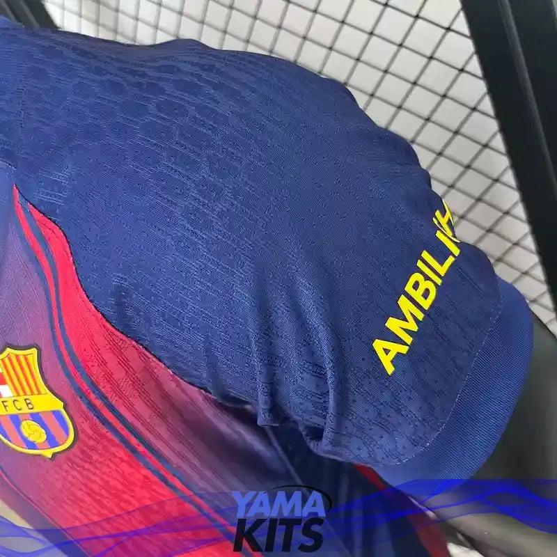 MAILLOT BARCELONE DOMICILE 2025/2026 Version Player YamaKits Foot