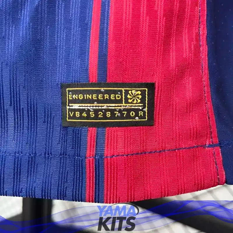 MAILLOT BARCELONE DOMICILE 2025/2026 Version Player YamaKits Foot