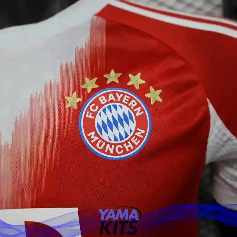 MAILLOT BAYERN MUNICH DOMICILE 2025/2026 Version Player YamaKits Foot