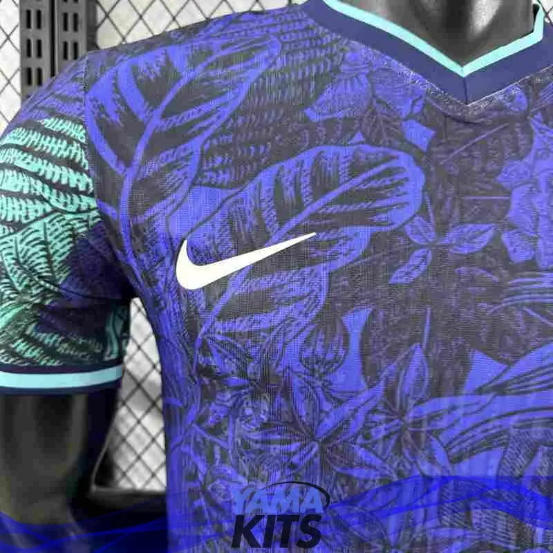 MAILLOT BRÉSIL CONCEPT "Bleu, vert" 2025/2026 Version Player YamaKits Foot