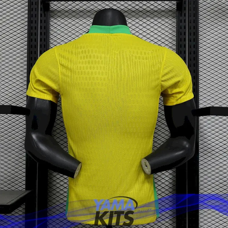 MAILLOT BRÉSIL DOMICILE "Jaune" 2025/2026 Version Player