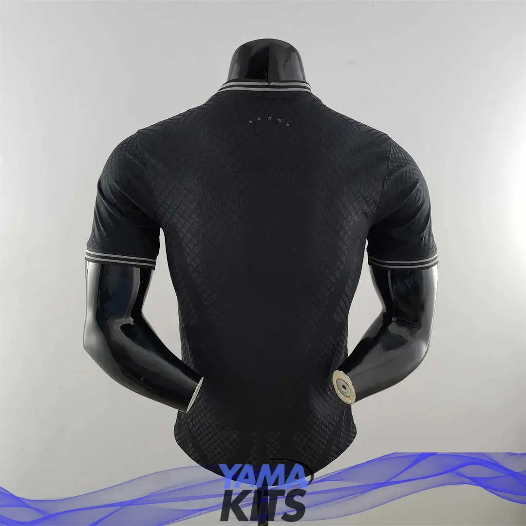 MAILLOT BRÉSIL BLACK 2022/2023 YamaKits Foot