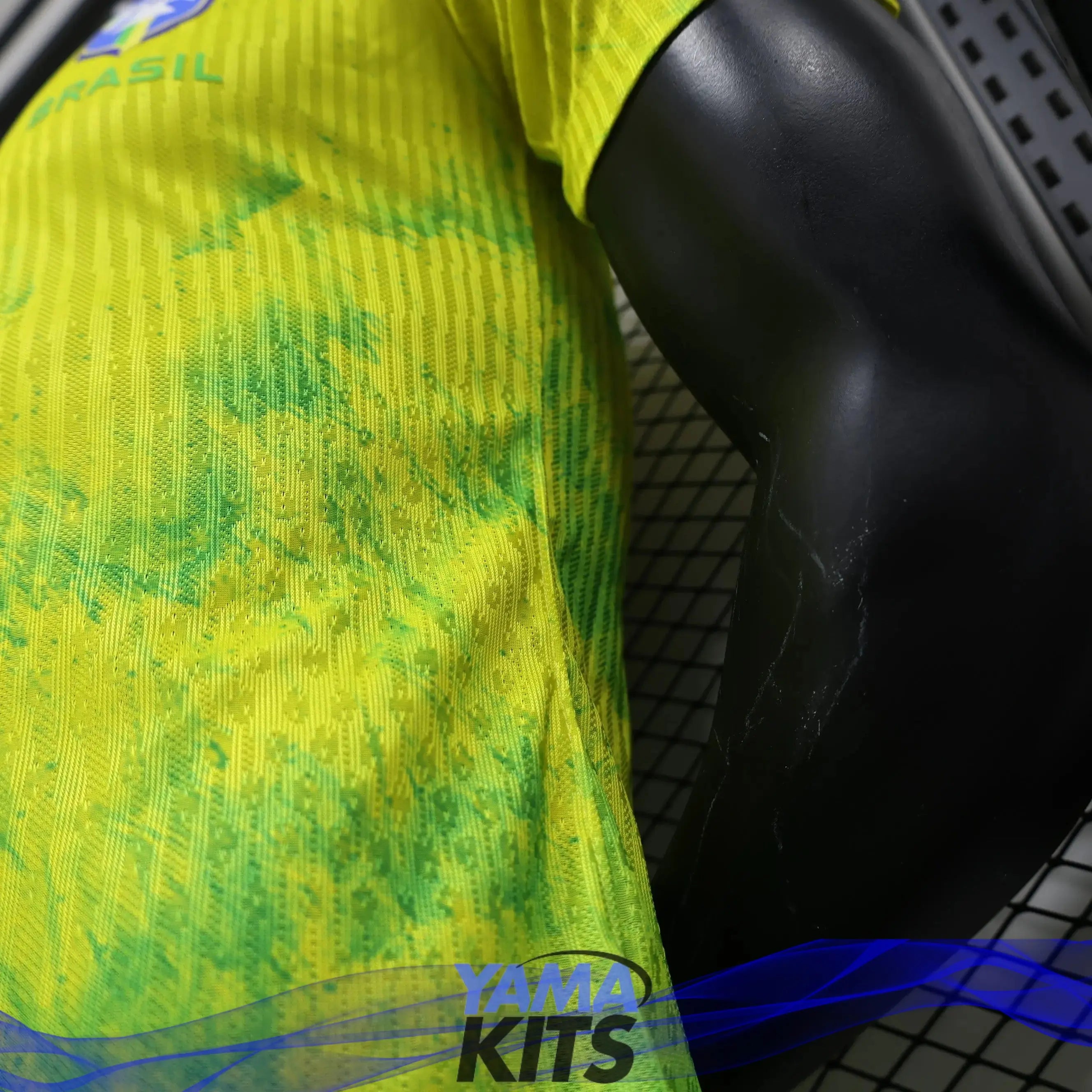 MAILLOT BRÉSIL CONCEPT "jaune,vert" 2024/2025 YamaKits Foot
