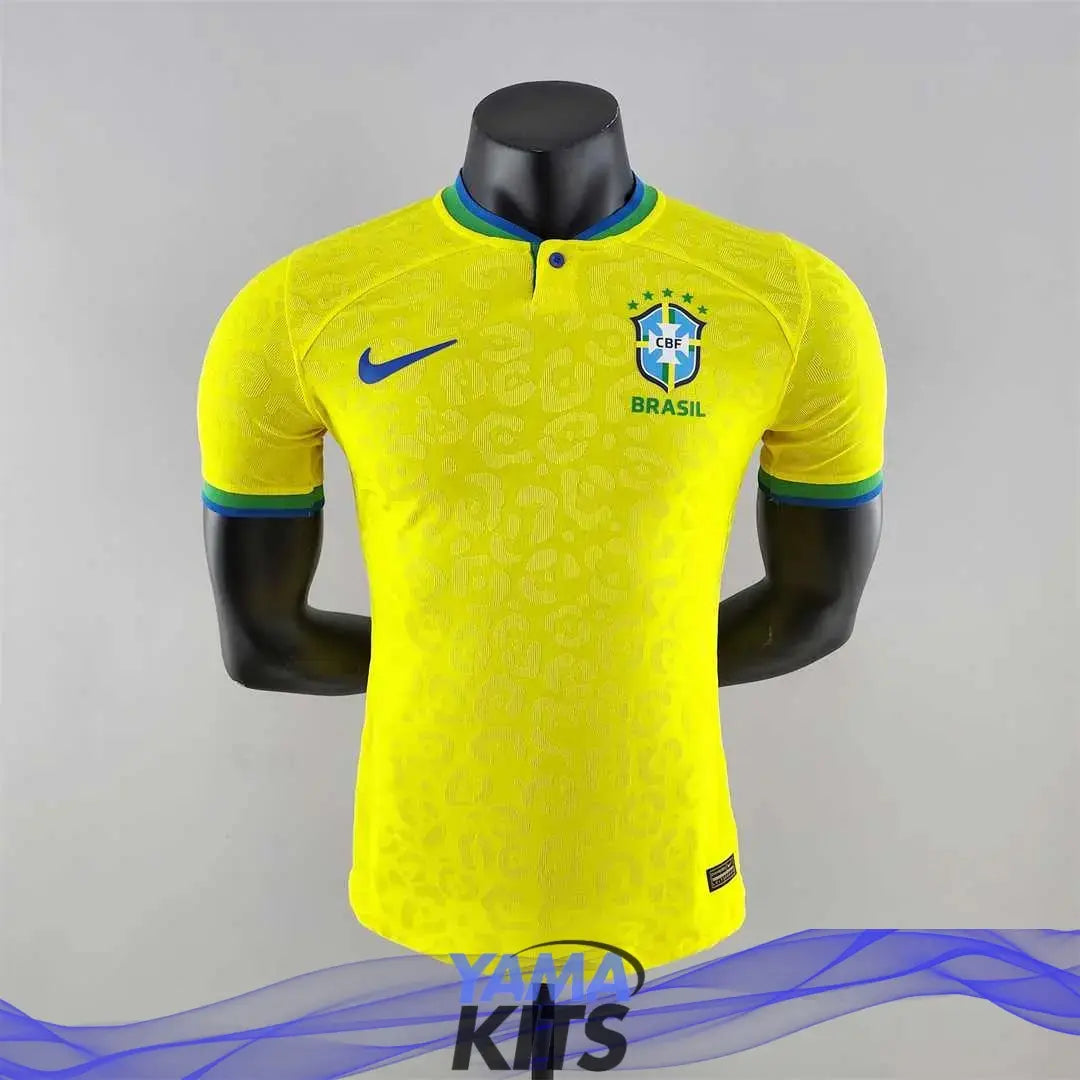 MAILLOT BRÉSIL DOMICILE CDM 2022/2023 YamaKits Foot