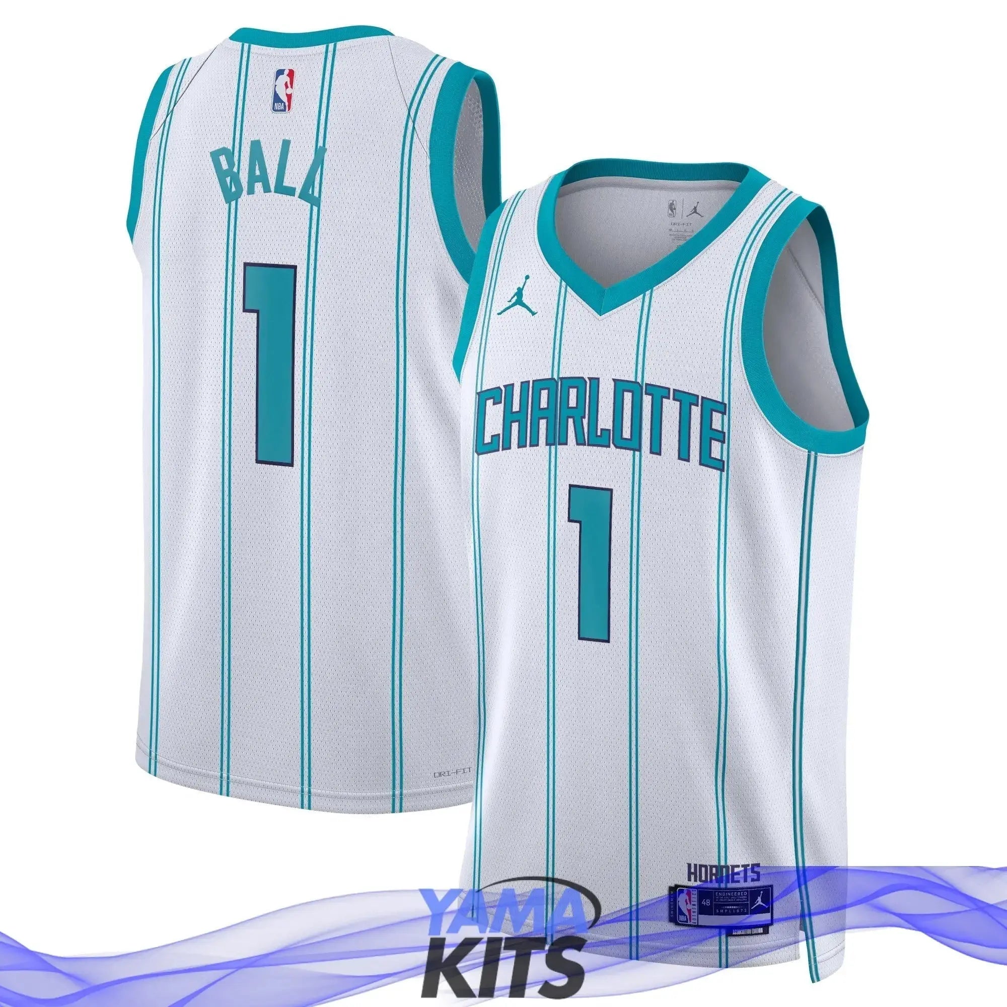 MAILLOT CHARLOTTE HORNETS - ASSOCIATION EDITION YamaBasketball