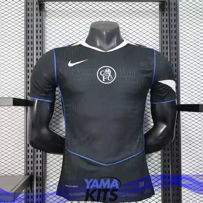 MAILLOT CHELSEA CONCEPT "Noir" 2025/2026 Version Player YamaKits Foot