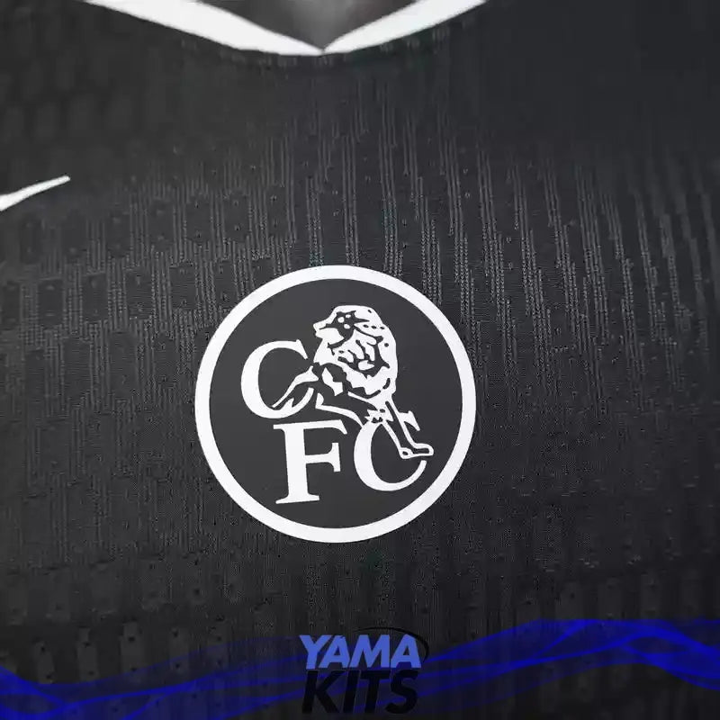 MAILLOT CHELSEA CONCEPT "Noir" 2025/2026 Version Player YamaKits Foot