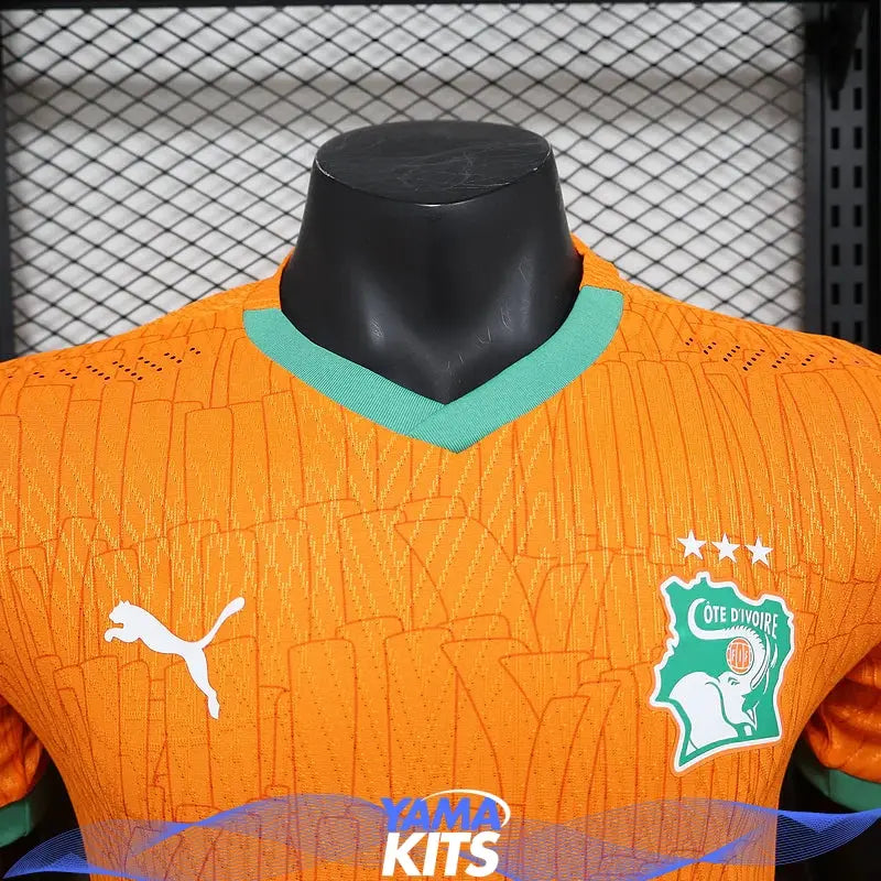 MAILLOT COTE D'IVOIRE DOMICILE 2025/2026 Version Player YamaKits Foot