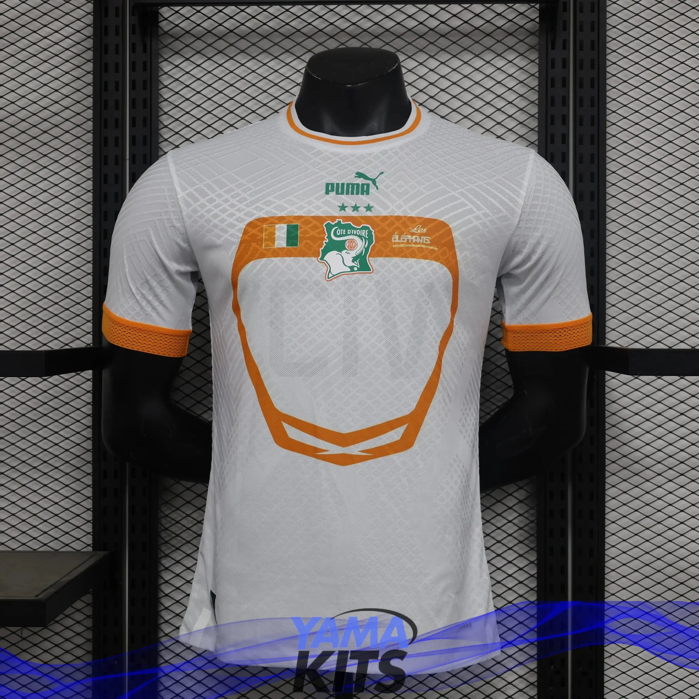 MAILLOT COTE D’IVOIRE EXTÉRIEUR 2022/2023 YamaKits Foot