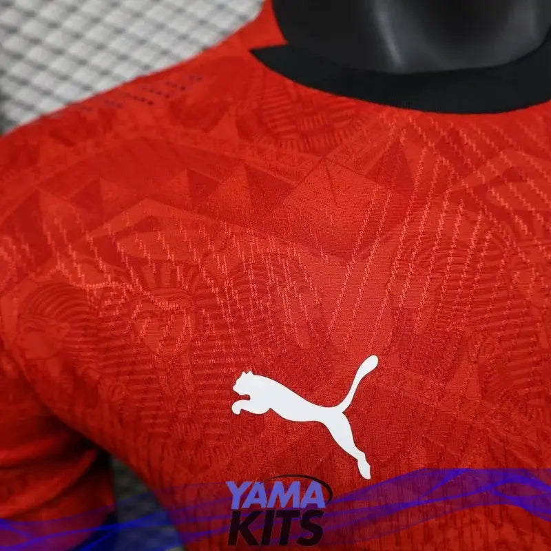 MAILLOT EGYPTE DOMICILE "Rouge" 2025/2026 Version Player