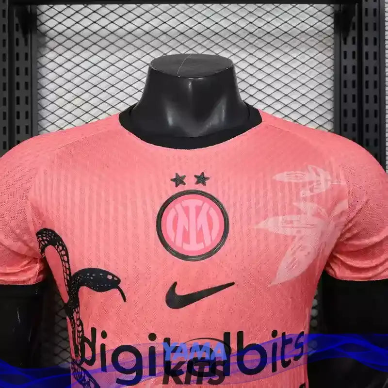 MAILLOT INTER MILAN CONCEPT "Rose" 2025/2026 Version Player YamaKits Foot