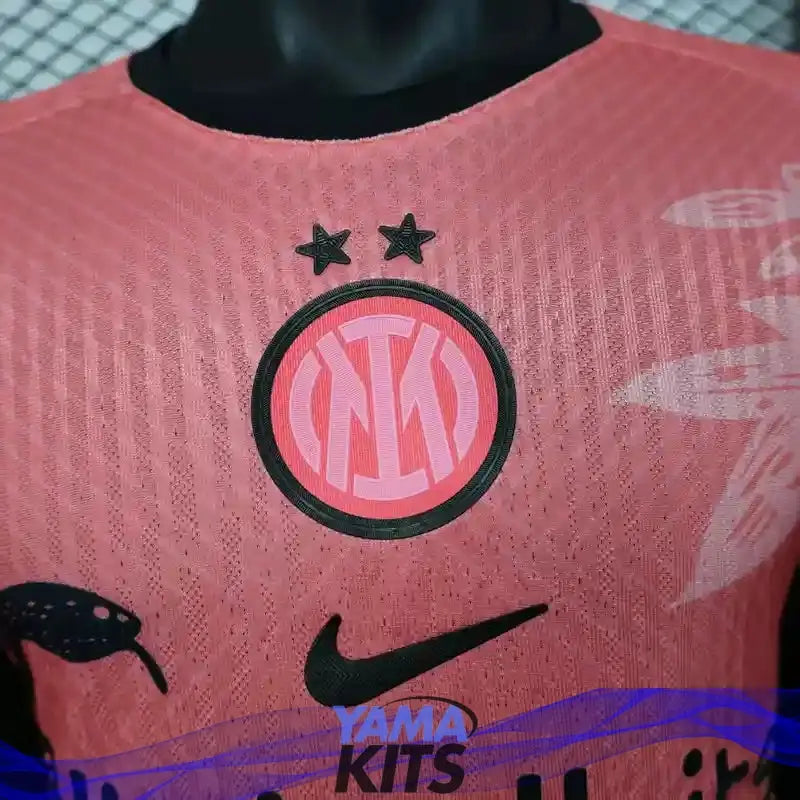 MAILLOT INTER MILAN CONCEPT "Rose" 2025/2026 Version Player YamaKits Foot