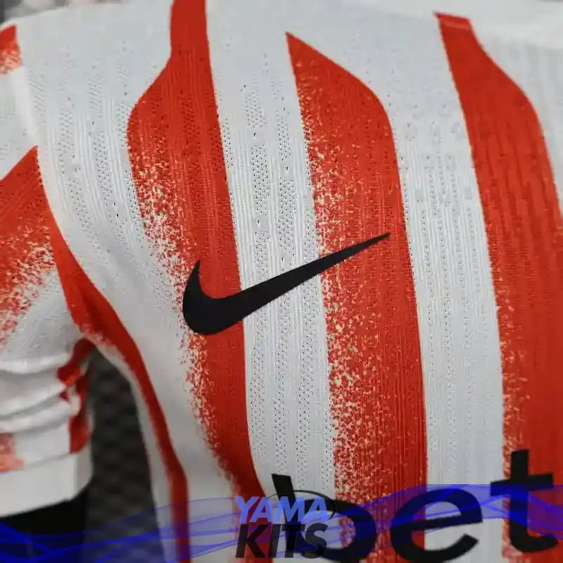 MAILLOT INTER MILAN "Blanc, Rouge" 2025/2026 Version Player YamaKits Foot