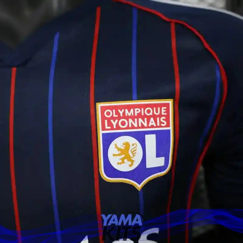 MAILLOT LYON EXTÉRIEUR 2025/2026 Version Player YamaKits Foot