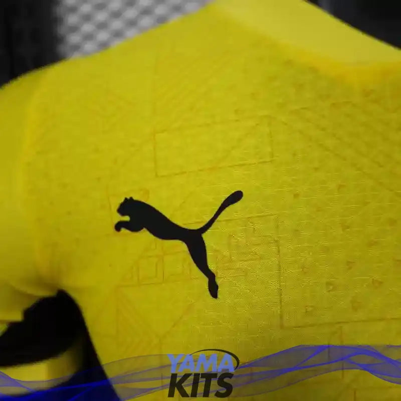 MAILLOT MALAISIE DOMICILE "Jaune" 2025/2026 Version Player YamaKits Foot