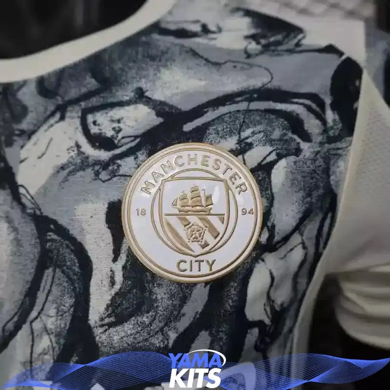 MAILLOT MANCHESTER CITY CONCEPT "Gris" 2025/2026 Version Player YamaKits Foot