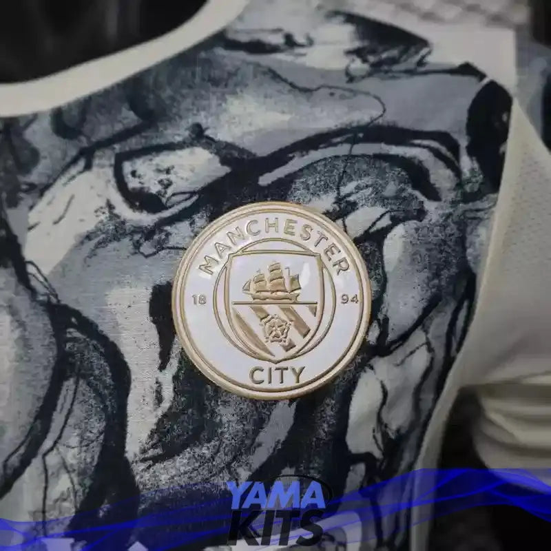 MAILLOT MANCHESTER CITY CONCEPT "Gris" 2025/2026 Version Player