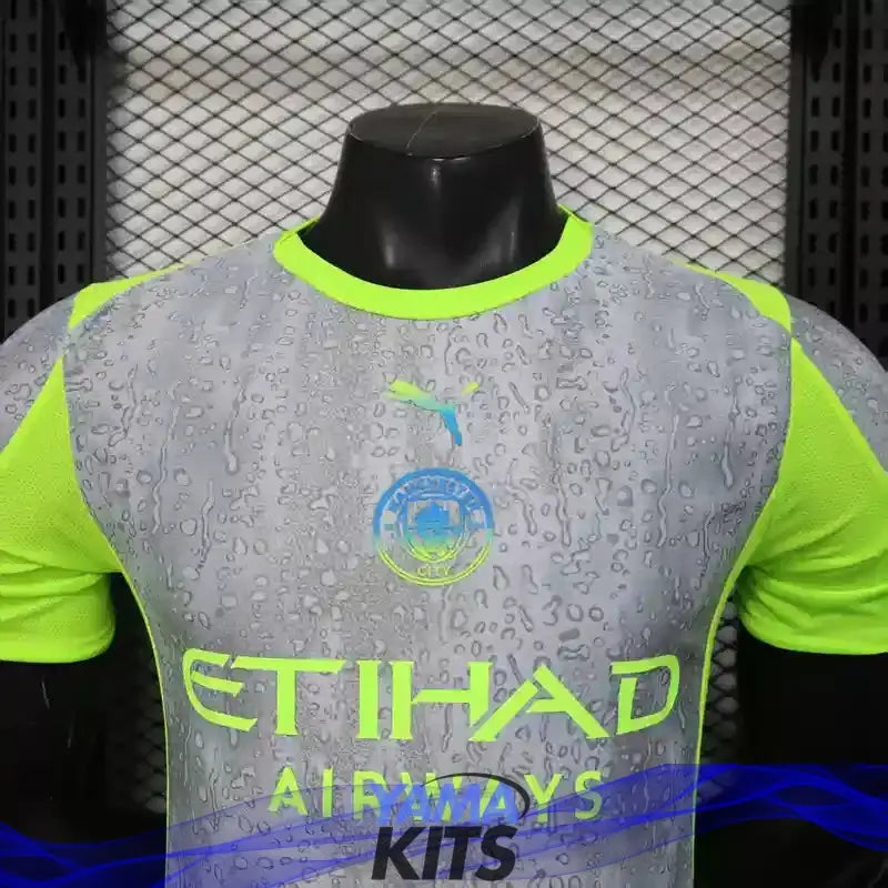 MAILLOT MANCHESTER CITY ÉXTERIEUR 2025/2026 Version Player YamaKits Foot