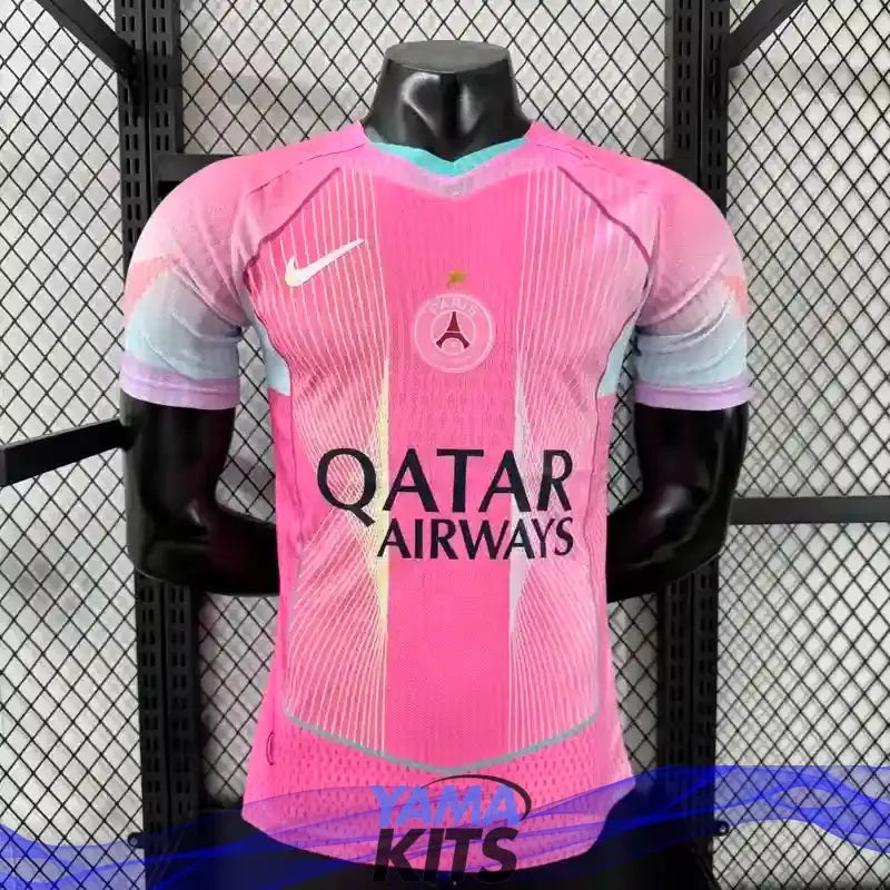 MAILLOT PARIS SG CONCEPT "Rose" 2025/2026 Version Player YamaKits Foot