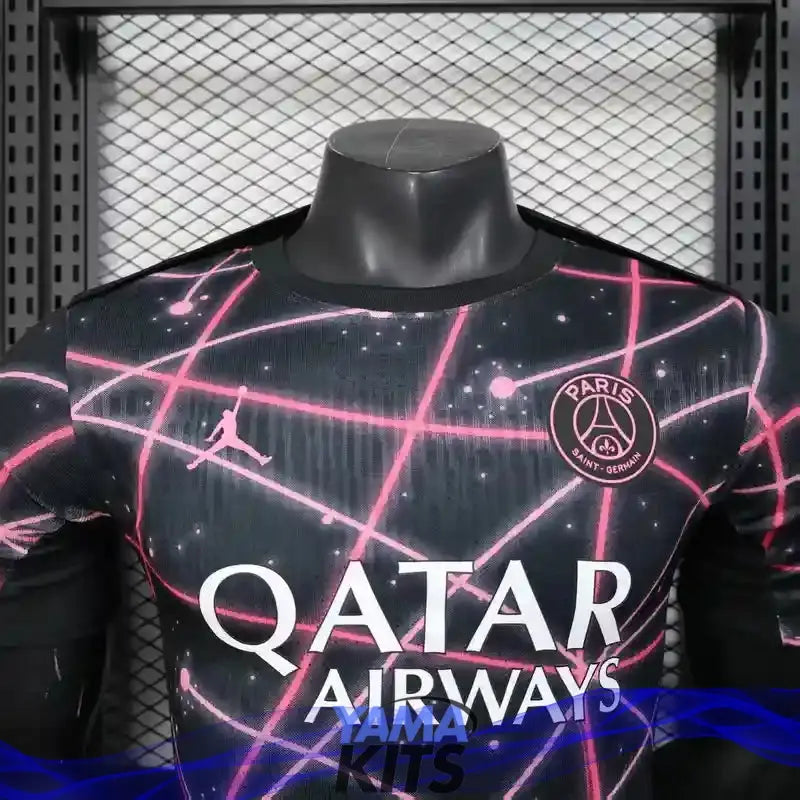 MAILLOT PARIS SG PRE-MATCH 2025/2026 Version Player YamaKits Foot