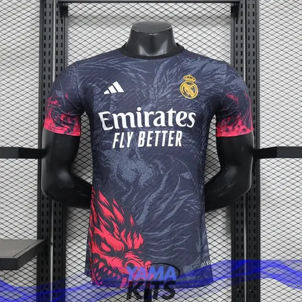 MAILLOT REAL MARDID CONCEPT "Dragon" 2024/2025 Version Player YamaKits Foot