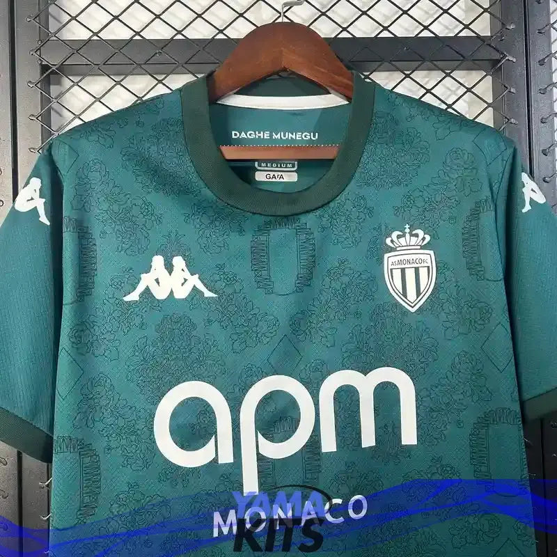 Maillot AC Monaco extérieur '"Vert" 2025/2026 YamaKits Foot