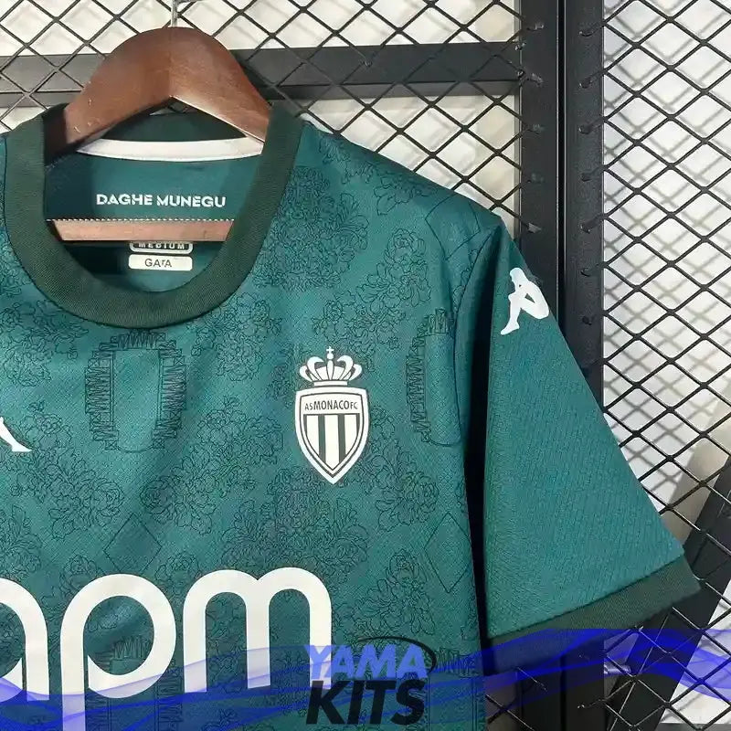 Maillot AC Monaco extérieur '"Vert" 2025/2026 YamaKits Foot