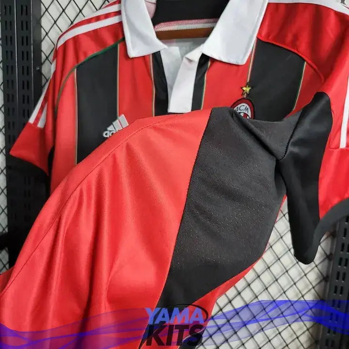 Maillot Ac Milan Retro "Rouge,Noir" 2012/2013 YamaKits Foot