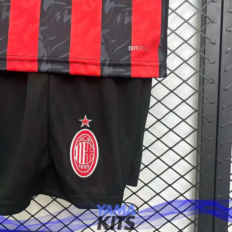 Maillot Ac Milan enfant domicile 2025/2026 YamaKits Foot