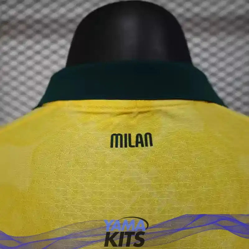 Maillot Ac Milan gardien « Jaune » 2024/2025 Version Player YamaKits Foot5