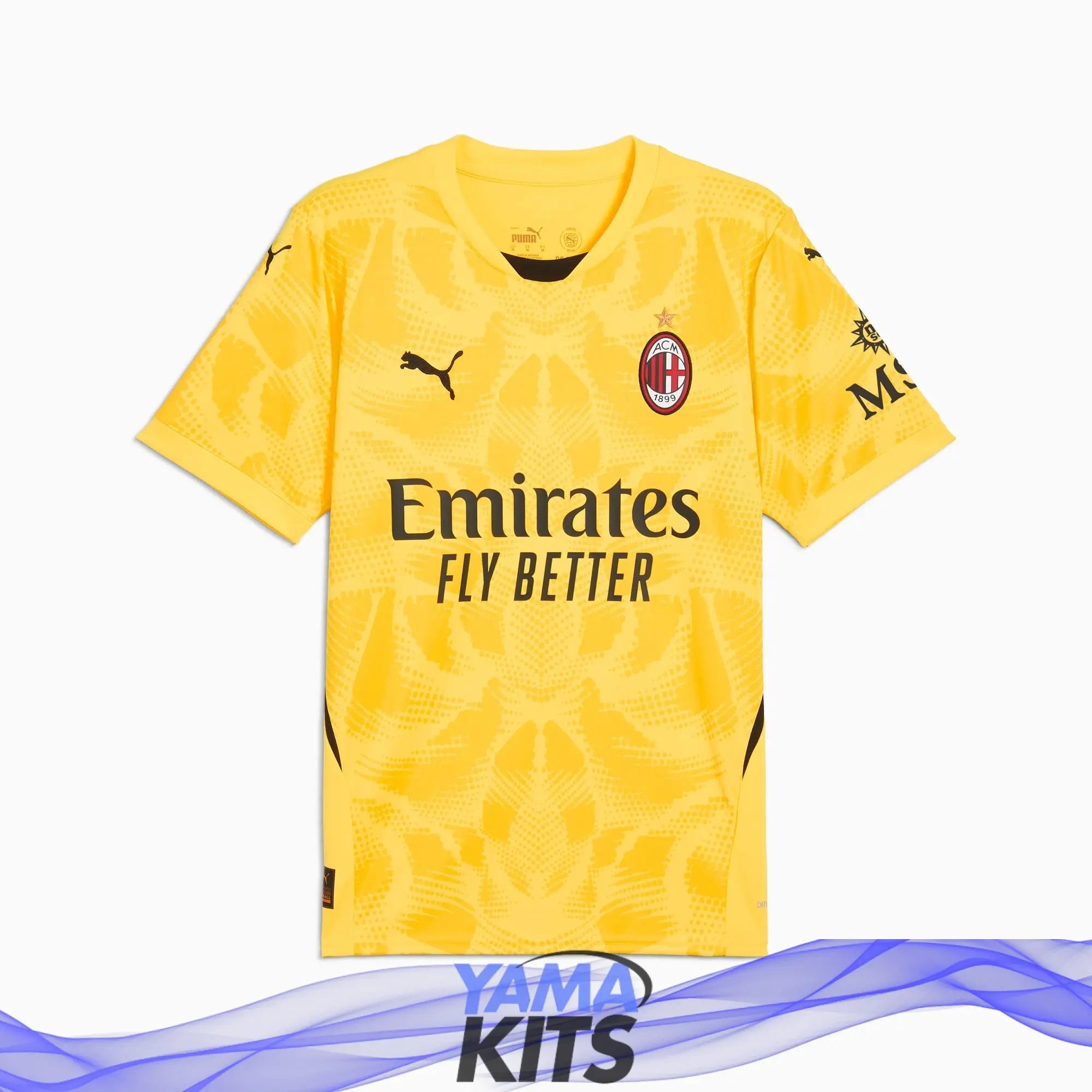 Maillot Ac Milan gardien « Jaune » 2024/2025 YamaKits