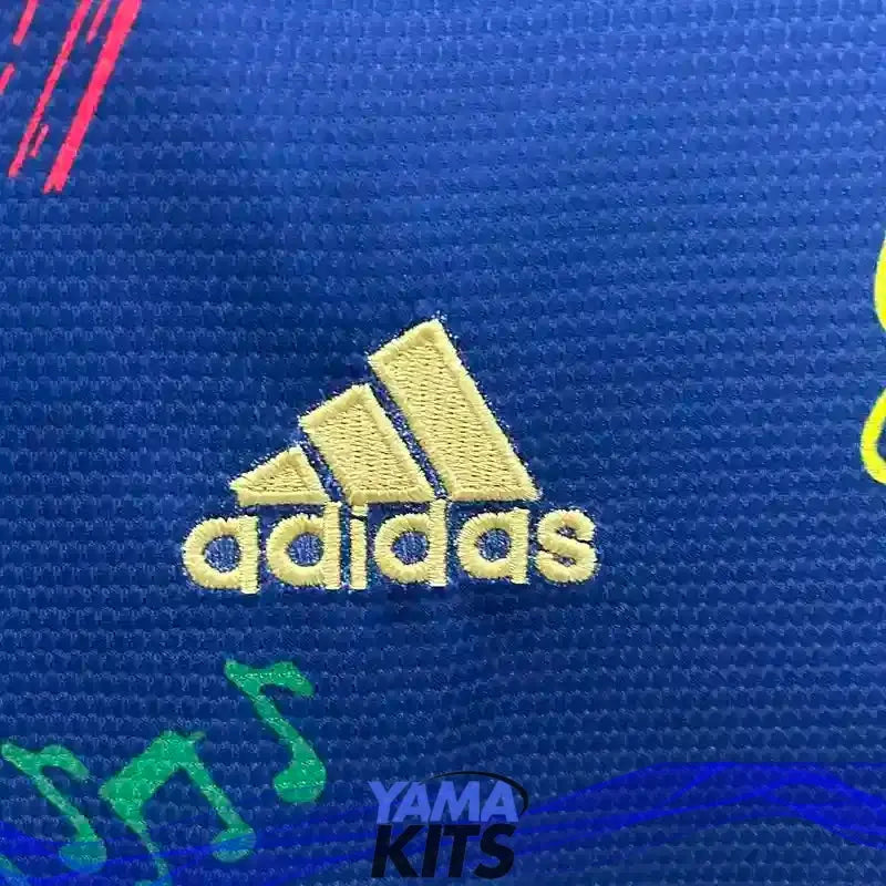 Maillot Ajax concept "Bob Marley, bleu" 2025/2026 YamaKits Foot