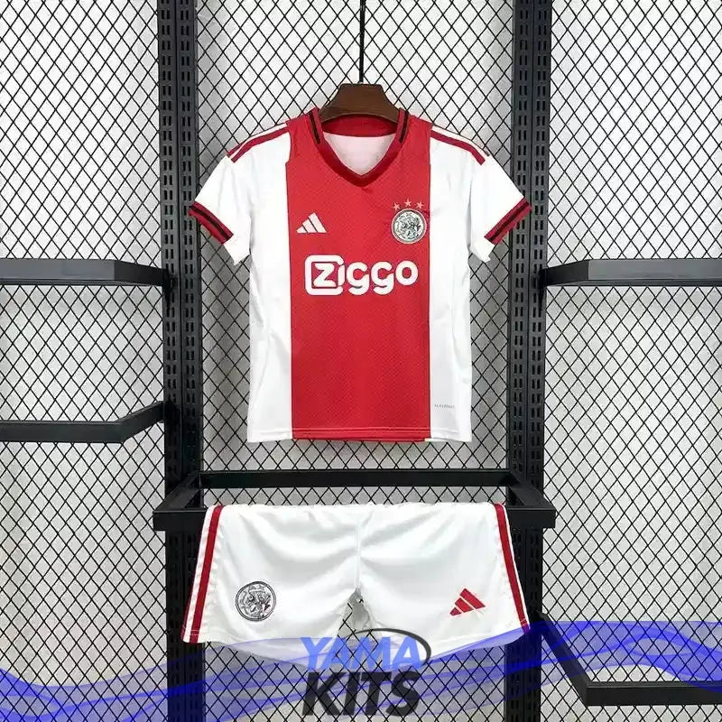 Maillot Ajax enfant domicile 2025/2026 YamaKits Foot