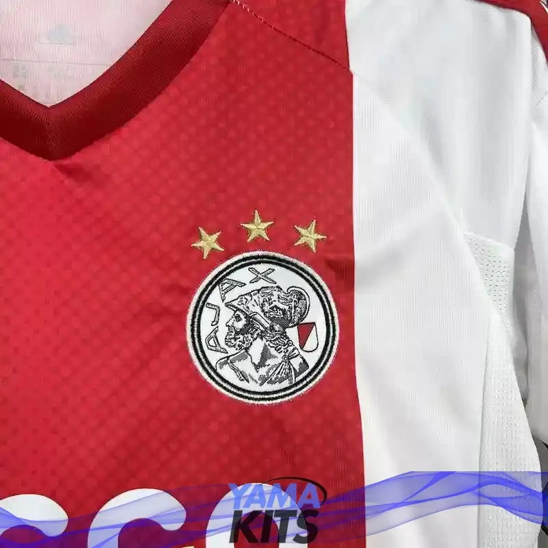 Maillot Ajax enfant domicile 2025/2026 YamaKits Foot
