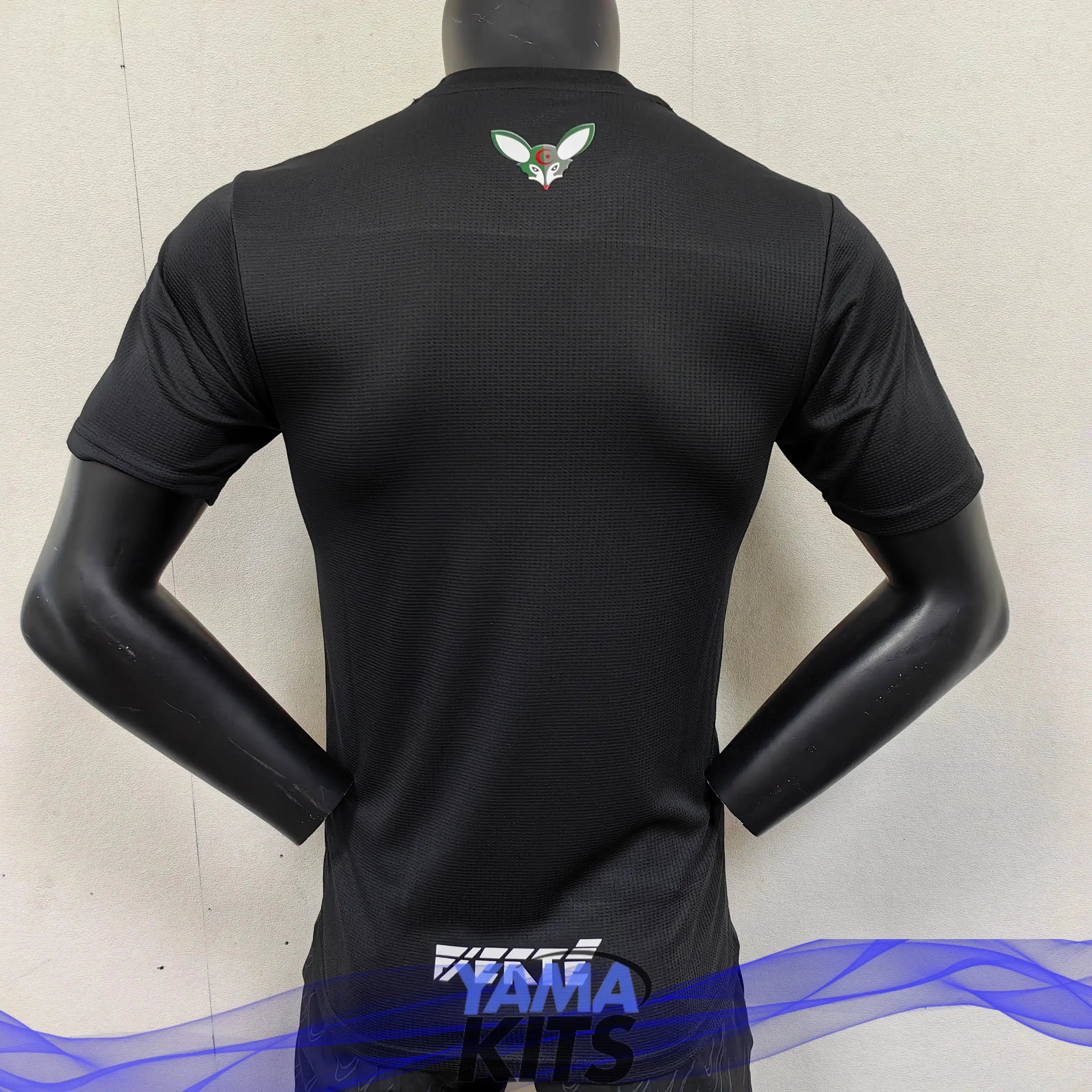 Maillot Algérie x Palestine concept "Noir" 2023/2024 YamaKits Foot
