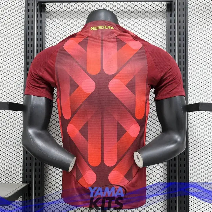 Maillot Allemagne extérieur Féminin "rouge" 2025/2026 Version Player YamaKits Foot