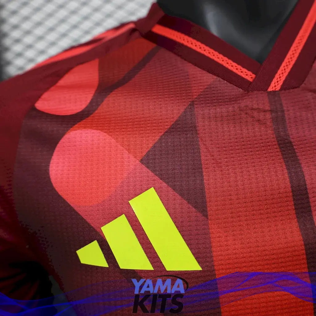 Maillot Allemagne extérieur Féminin "rouge" 2025/2026 Version Player YamaKits Foot