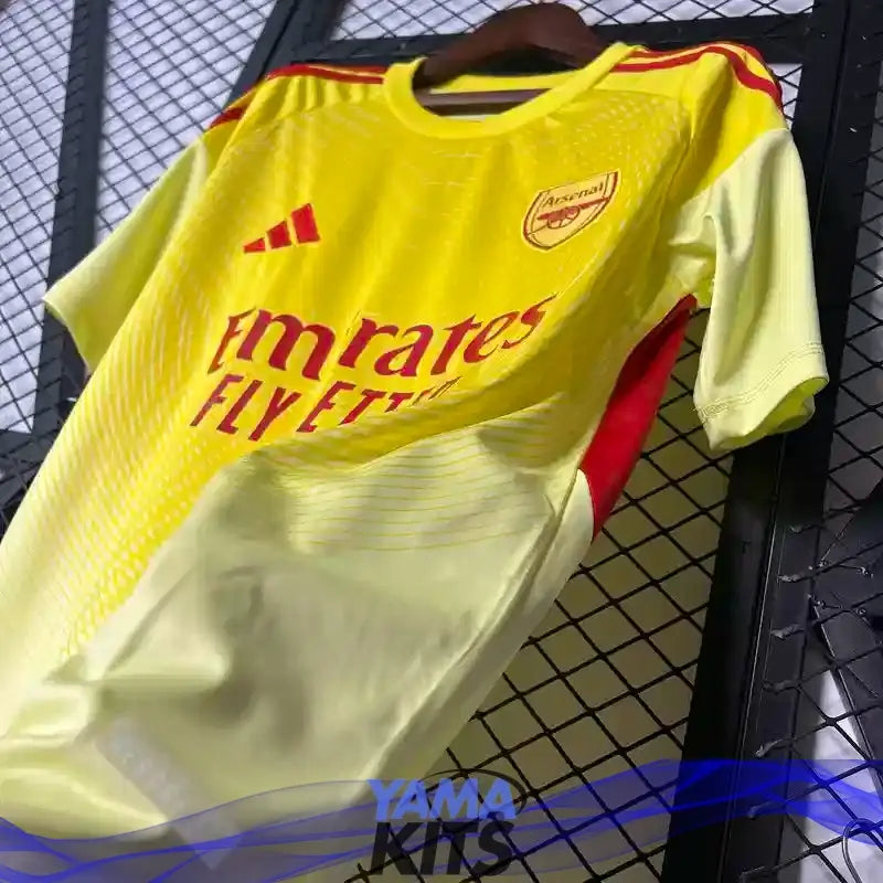 Maillot Arsenal gardien de but "Jaune" 2025/2026 YamaKits Foot
